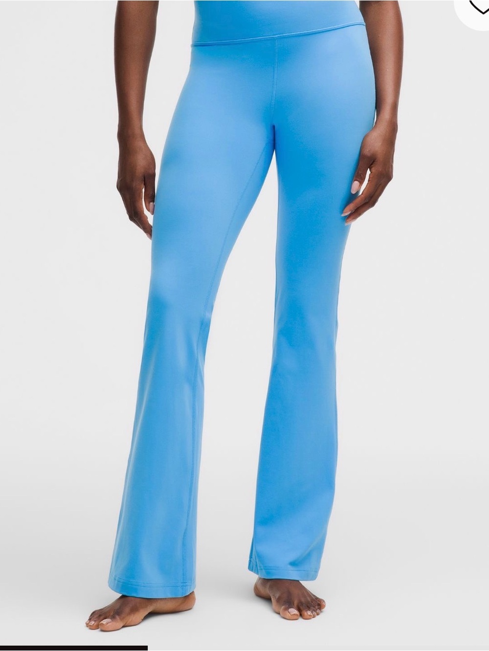 Lululemon flared regular Active Leggings in blue NWOT